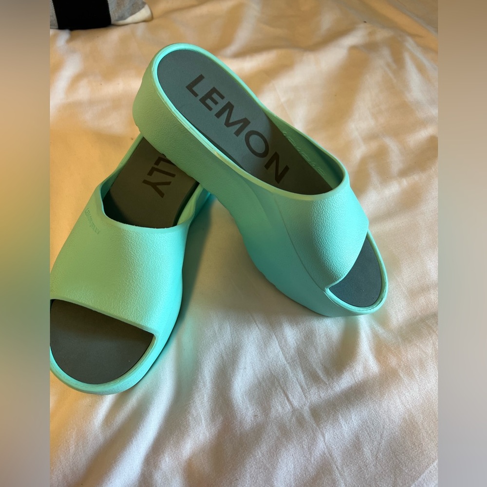 Lemon Jelly SUNNY AQUA GREEN color size 38